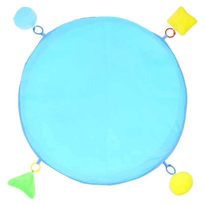 Развивающий коврик «Мягкие малыши», 4 мягкие игрушки, d80см, виды МИКС, Крошка Я Развивающий коврик «Мягкие малыши», 4 мягкие игрушки, d80см, виды МИКС, Крошка Я