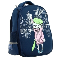 Рюкзак каркасный Bruno Visconti Rainy Day. Rabbit, 38 х 30 х 20 см, пенал в подарок Рюкзак каркасный Bruno Visconti Rainy Day. Rabbit, 38 х 30 х 20 см, пенал в подарок