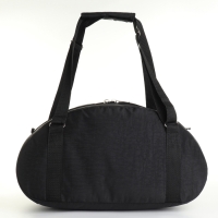 Сумка спортивная на молнии, наружный карман, большой размер, цвет чёрный Сумка спортивная на молнии, наружный карман, большой размер, цвет чёрный