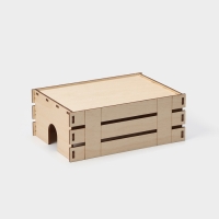 Подставка - органайзер деревянный для хранения Доляна &laquo;Рейки&raquo;, 20&times;14&times;7,7 см