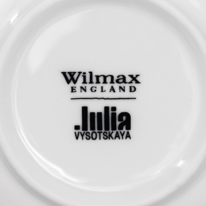 Набор салатников фарфоровых Wilmax &laquo;Юлия Высоцкая&raquo;, 7 предметов: салатник большой d=20 см, салатники малые d=12 см, цвет белый