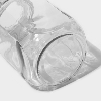 Банка для сыпучих продуктов стеклянная &laquo;Прозрачная&raquo;, 1.5 л