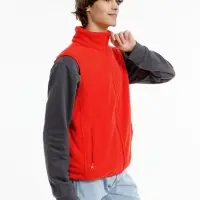 Жилет флисовый унисекс Nesse, красный, размер M/L Жилет флисовый унисекс Nesse, красный, размер M/L