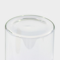 Банка стеклянная для сыпучих продуктов с бамбуковой крышкой BellaTenero &laquo;Эко&raquo;, 1,7 л, 10&times;26 см