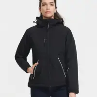 Куртка женская Rock Women, черная, размер M