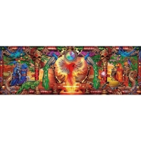 Пазл панорама &laquo;Сиро Маркетти. Королевство жар-птиц&raquo;, 1000 элементов