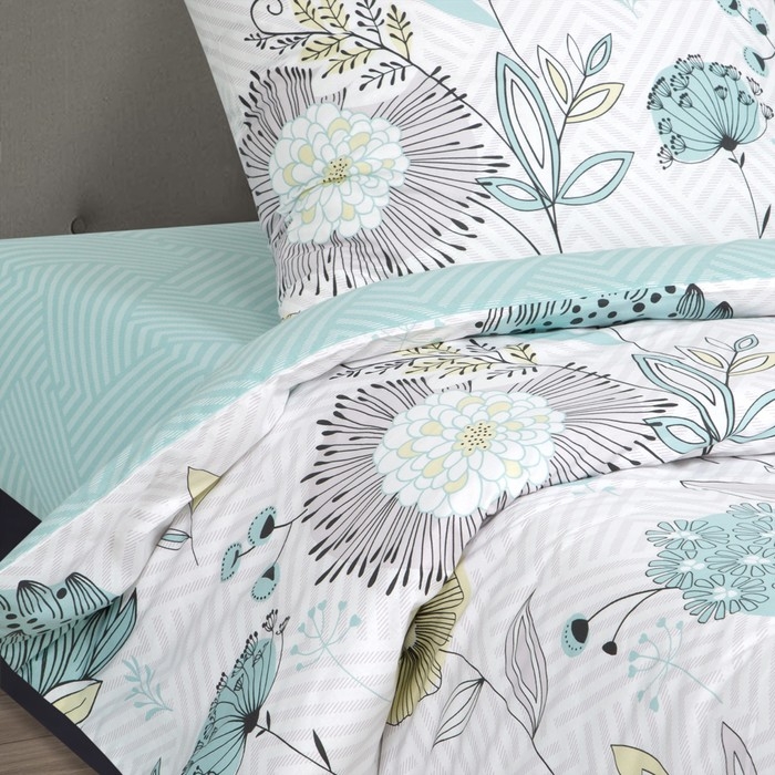Постельное бельё евро АртПостель Тишина природы 215х200, 215х240, 70х70 2шт, поплин 115гр, хлопок