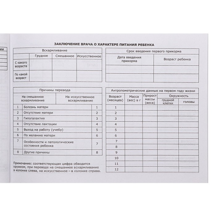 Медицинская карта ребёнка Медицинская карта ребёнка "Поиграем", форма №112/у, 60 листов