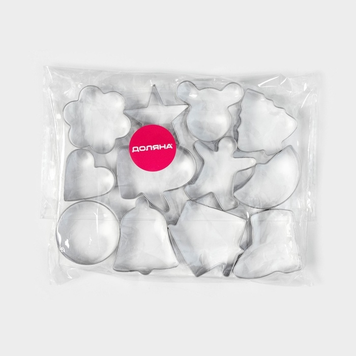 Набор форм для вырезания печенья &laquo;Новогодняя сказка&raquo;, 12 шт