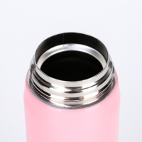 Термос, 420 мл, Топ  "Мур-мур люблю гламур", сохраняет тепло 8 ч