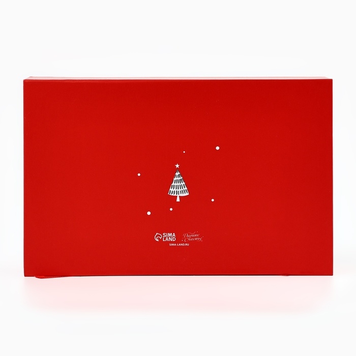 Коробка‒книга &laquo;Новогодний подарок&raquo;, 20 х 12.5 х 5 см, Новый год