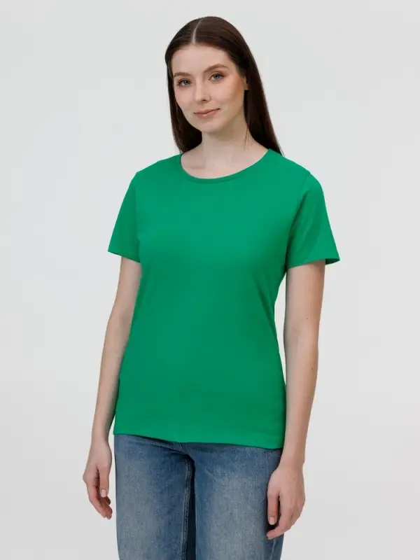 Футболка E190 женская ярко-синяя, размер XS