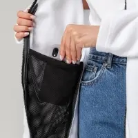 Куртка флисовая унисекс Manakin, желтая, размер XL/XXL