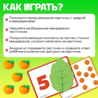Развивающий набор «Считаем мандаринки», Чебурашка Развивающий набор «Считаем мандаринки», Чебурашка
