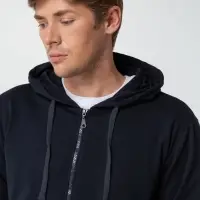 Толстовка на молнии с капюшоном Siverga 2.0, темно-синяя, размер XXL