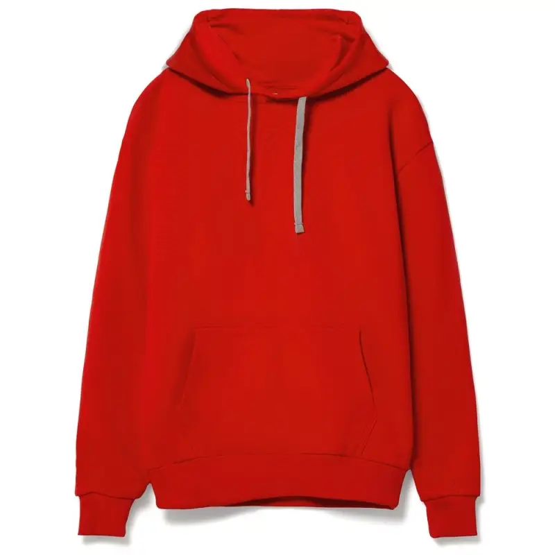 Толстовка с капюшоном Unit Kirenga Heavy красная, размер XS