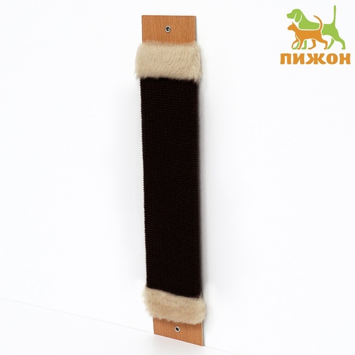 Когтеточка Когтеточка "Пижон" ковролиновая, малая, 50 х 9 х 1,5 см, микс