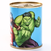 Копилка металлическая, 9,5 см х 7,5 см х 7,5 см "Супер-герои", Мстители Копилка металлическая, 9,5 см х 7,5 см х 7,5 см "Супер-герои", Мстители