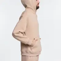 Худи Kulonga Oversize, бежевое (песочное), размер XL/XXL