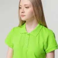 Рубашка поло женская Virma lady, зеленое яблоко, размер XXL