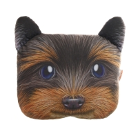 Подушка на подголовник МАТЕХ ANIMALS LINE, Йорик, 30 х 25 х 10 см, коричневый, серый Подушка на подголовник МАТЕХ ANIMALS LINE, Йорик, 30 х 25 х 10 см, коричневый, серый