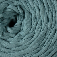Трикотажная пряжа вторичная 90% хлопок,10% п/э, 100м/450&plusmn;50 гр (полынь) МИКС
