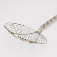 Шумовка для фритюра из нержавеющей стали, 53×20 см, толщина 3 мм, 201 марка стали Шумовка для фритюра из нержавеющей стали, 53×20 см, толщина 3 мм, 201 марка стали