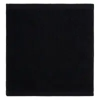 Полотенце махровое &laquo;Юнона&raquo;, малое, черное