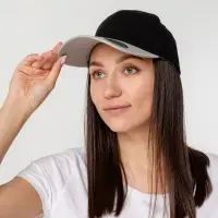 Бейсболка Ben Loyal, черная с серым