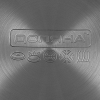 Кастрюля из нержавеющей стали Доляна &laquo;Гиперион&raquo;, 2,5 л, d=18 см, с крышкой