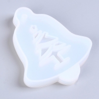 Форма силиконовая универсальная, подвеска «Колокольчик с ёлочкой» Форма силиконовая универсальная, подвеска «Колокольчик с ёлочкой»