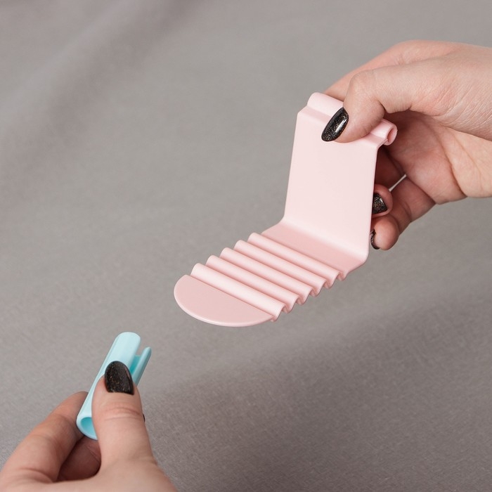 Держатель для простыни, 6 шт, 10&times;5&times;7 см, цвет МИКС