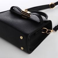 Сумка женская-мессенджер, цвет черный 19*13*7 см Сумка женская-мессенджер, цвет черный 19*13*7 см