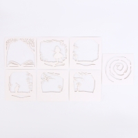 Набор для творчества «Создай ночник. Страна чудес», с рамкой, сборный, многослойный, 6+ Набор для творчества «Создай ночник. Страна чудес», с рамкой, сборный, многослойный, 6+