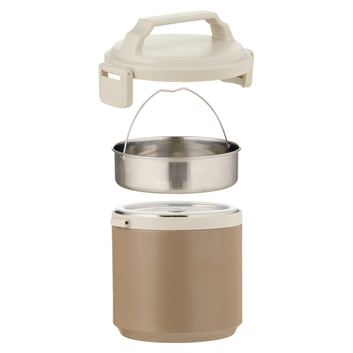 Термос для еды, 1.8 л, сохраняет тепло до 8 ч, коричневый Термос для еды, 1.8 л, сохраняет тепло до 8 ч, коричневый