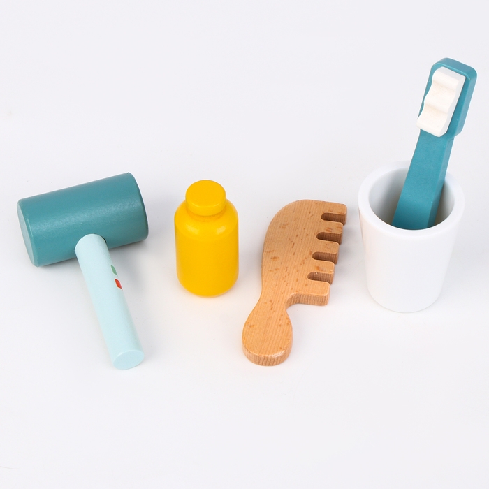 Игровой деревянный набор &laquo;Умывальник&raquo; 26,5 &times; 25,5 &times; 33,5 см