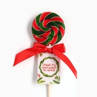 Новый год! Леденец на палочке, со вкусом вишни &laquo;Новый год исполнит все мечты&raquo;, 15 г