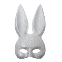 Маска &laquo;Зайка&raquo; серебряная