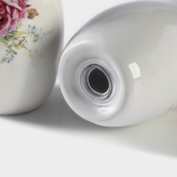 Набор для специй Доляна &laquo;Розы&raquo;, 2 предмета: солонка, перечница, 130 мл