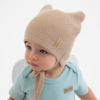 Шапка детская MINAKU  р-р 48-50, цвет бежевый