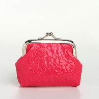 Кошелёк женский на фермуаре, цвет розовый Кошелёк женский на фермуаре, цвет розовый