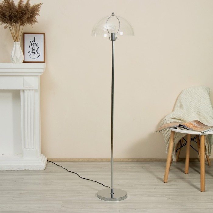 Торшер "Байхаус" Е27 15Вт прозрачный 35х35х150см