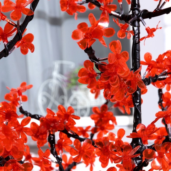 Светодиодное дерево «Баугиния» 1.5 м, 480 LED, постоянное свечение, 220 В, свечение красное Светодиодное дерево «Баугиния» 1.5 м, 480 LED, постоянное свечение, 220 В, свечение красное