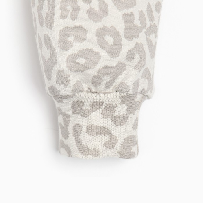 Костюм: толстовка и брюки Крошка Я Leo baby, рост 62-68 см