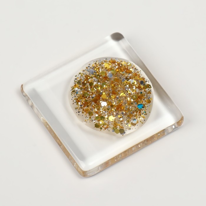 Гель лак для ногтей, «GLITTER FLASH», 3-х фазный, 8мл, LED/UV, цвет прозрачный/золотистый (02) Гель лак для ногтей, «GLITTER FLASH», 3-х фазный, 8мл, LED/UV, цвет прозрачный/золотистый (02)