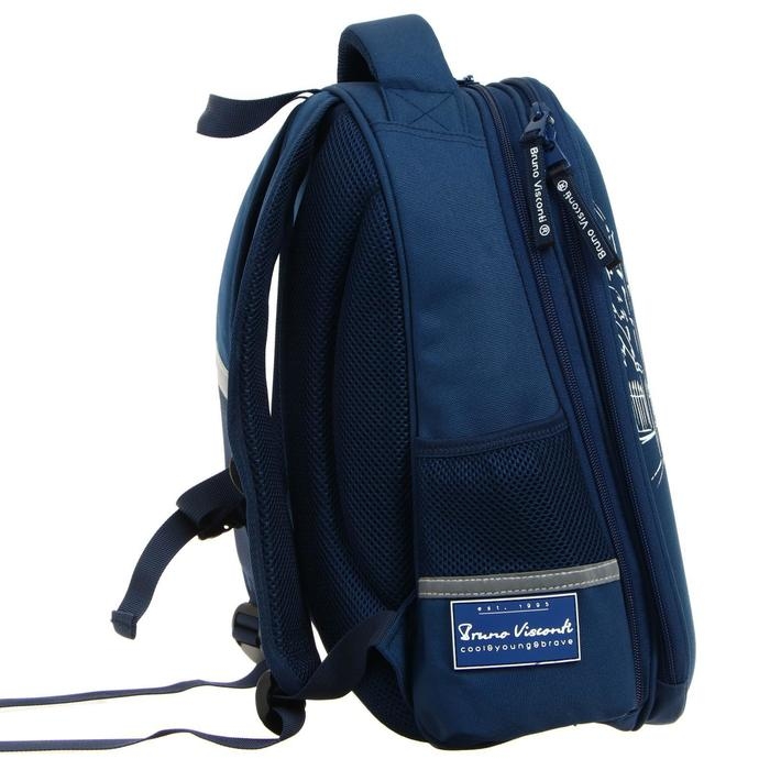 Рюкзак каркасный Bruno Visconti Rainy Day. Rabbit, 38 х 30 х 20 см, пенал в подарок