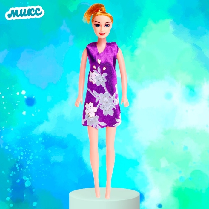 Кукла-модель &laquo;Оля&raquo; в платье, МИКС