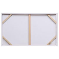 Картина на холсте "Долина гор" 60х100 см