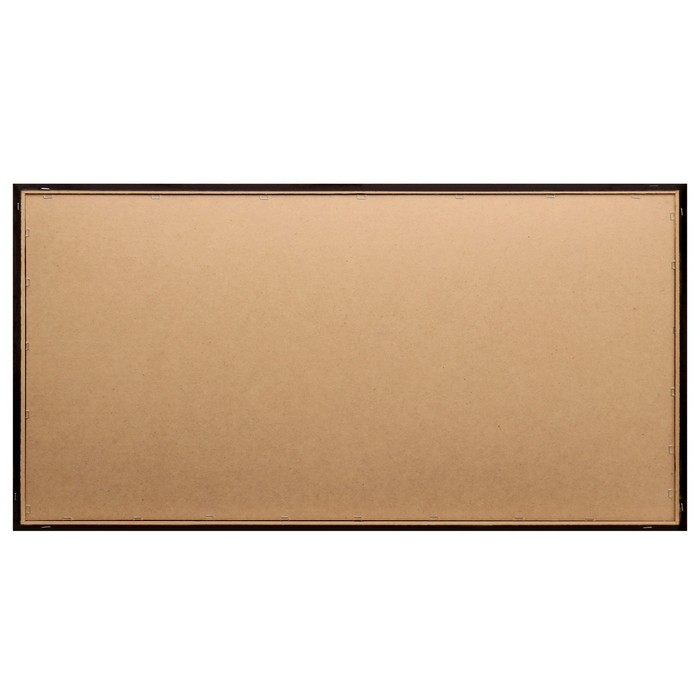 Картина "Леопард на дереве" 56х106см рамка микс