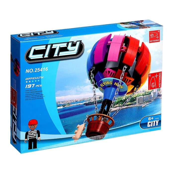 Конструктор &laquo;Воздушный шар&raquo;, 195 деталей